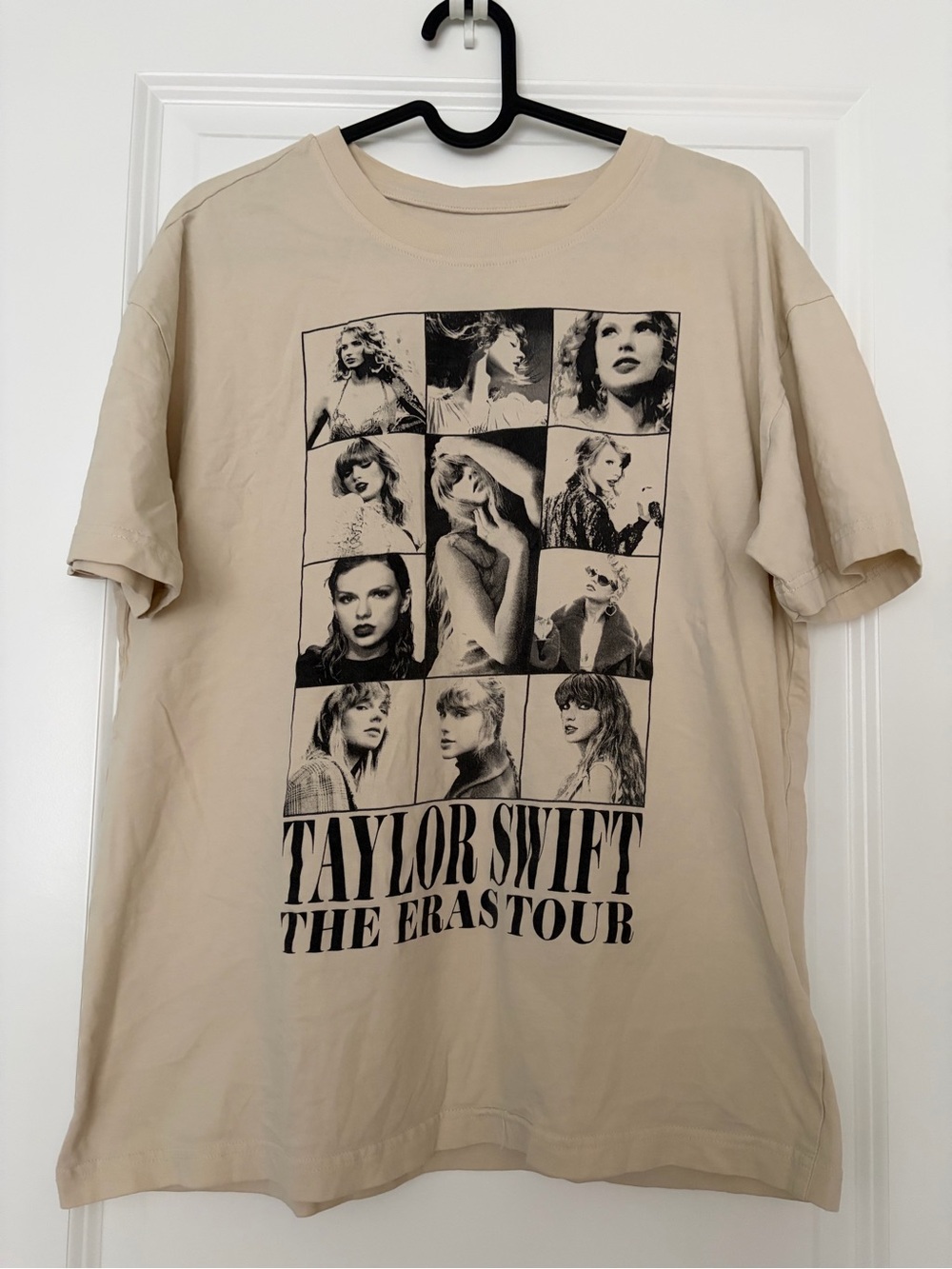 Taylor Swift Beige Graphic The Eras Tour Women's Tee